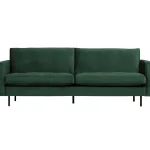 Clearance WOOOD Rodeo Classic 2,5-zits Bank Velvet Bosgroen