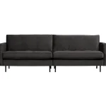 Hot WOOOD Rodeo Classic 3-zits Bank Velvet Antraciet