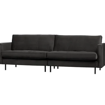 Hot WOOOD Rodeo Classic 3-zits Bank Velvet Antraciet