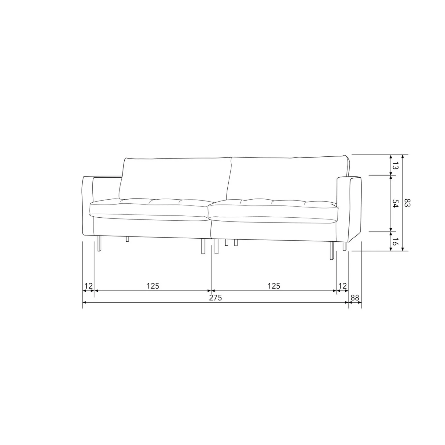 rodeo-classic-3-zits-bank-velv-qoDBQVGd-5.webp Sale WOOOD Rodeo Classic 3-zits Bank Velvet Bosgroen