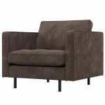Discount WOOOD Rodeo Classic Fauteuil Ribstof Bruin
