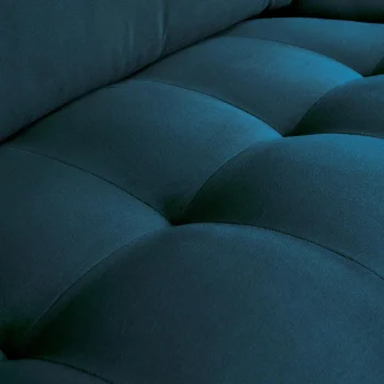 Fashion WOOOD Rodeo Classic Fauteuil Velvet Blauw