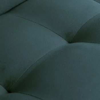 Outlet WOOOD Rodeo Classic Fauteuil Velvet Groenblauw