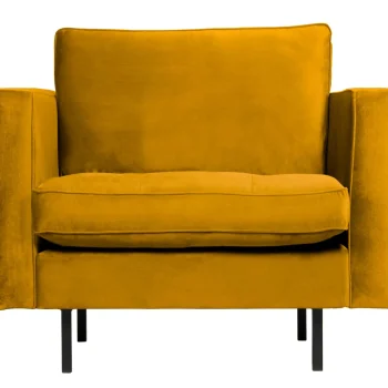 Outlet WOOOD Rodeo Classic Fauteuil Velvet Oker
