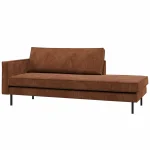 Discount WOOOD Rodeo Daybed Links Ribstof Roestbruin