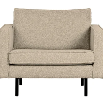 Outlet WOOOD Rodeo Fauteuil Bouclé Beige
