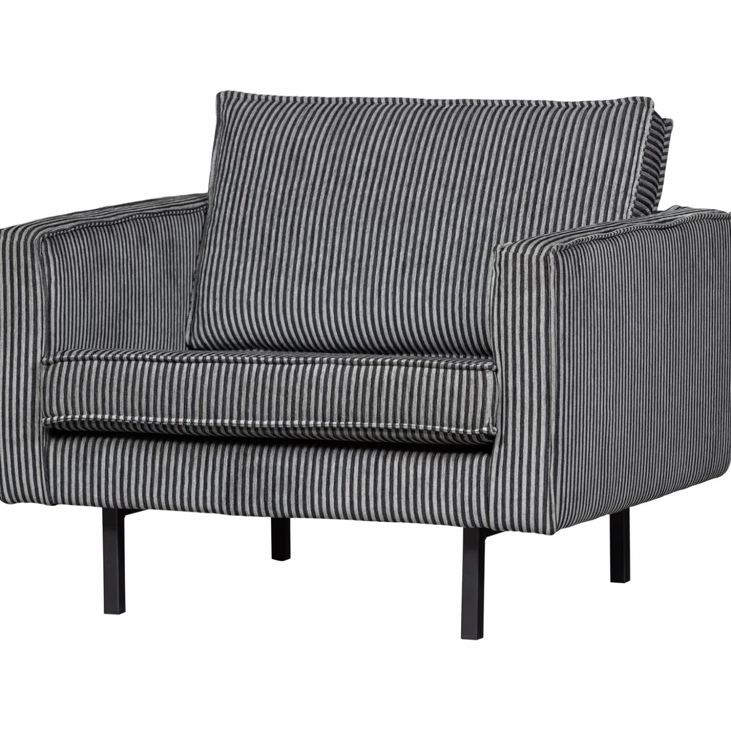 rodeo-fauteuil-streep-zwartgri-fpEEVrDy-0.webp Best WOOOD Rodeo Fauteuil Streep Zwart/grijs