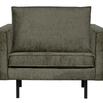 Fashion WOOOD Rodeo Fauteuil Structure Velvet Frost