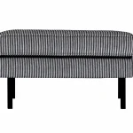 Sale WOOOD Rodeo Hocker Op Poten Streep Zwart/grijs