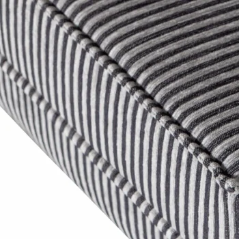 Sale WOOOD Rodeo Hocker Op Poten Streep Zwart/grijs