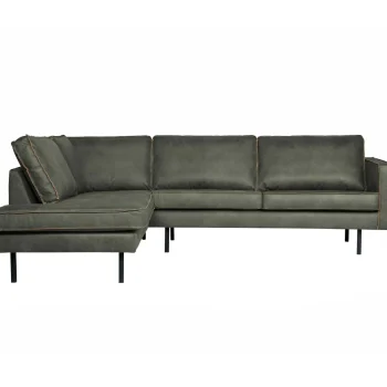 Clearance WOOOD Rodeo Hoekbank Links Ecoleer Army