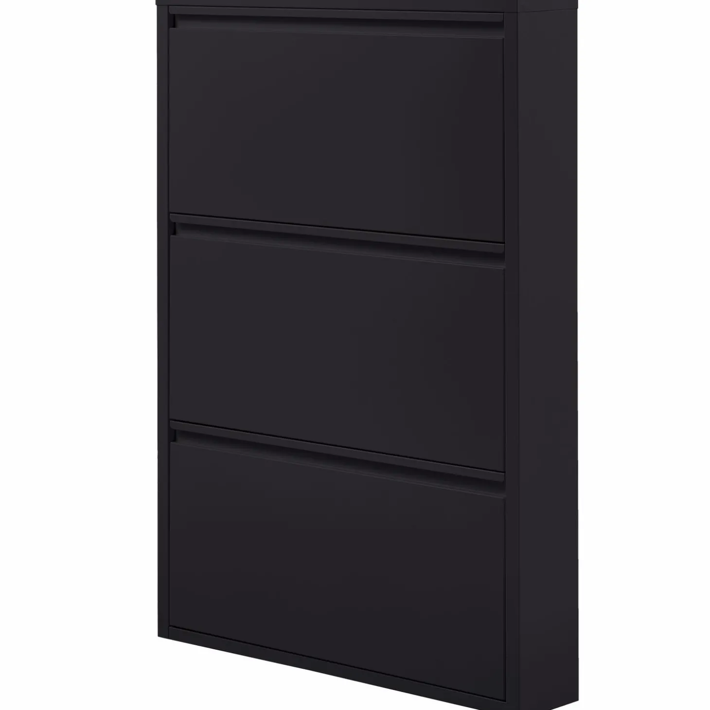 sabine-3-vaks-schoenenkast-met-eEjaUANV-0.webp Hot WOOOD Sabine 3-vaks Schoenenkast Metaal Zwart