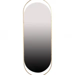 Discount WOOOD Sanou Passpiegel Ovaal XL Antique Brass 168x60