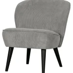 New WOOOD Sara Fauteuil Ribstof Verweerd Groen