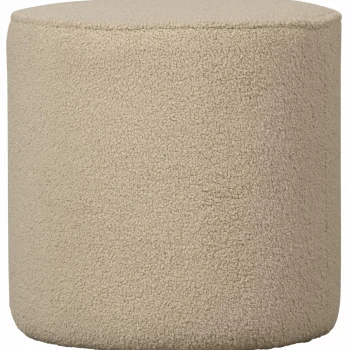 Clearance WOOOD Sara Poef Hoog Teddy Zand 46xø46