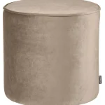Online WOOOD Sara Poef Hoog Velvet 46xø46 Khaki