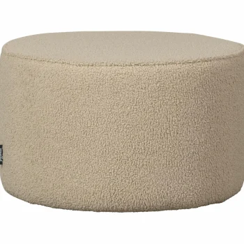 Sale WOOOD Sara Poef Laag Teddy Zand 36xø60