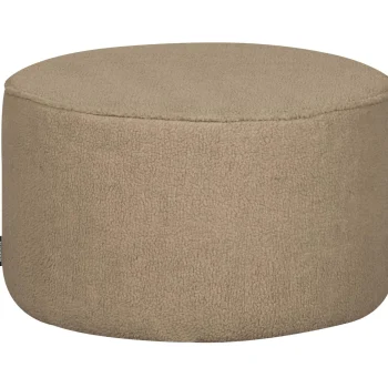 Sale WOOOD Sara Poef Laag Teddy Zand 36xø60