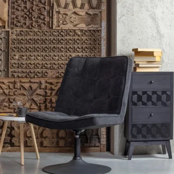 Fashion WOOOD Sasha Bijzettafel Hout ø41 Cm