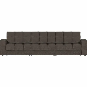 Outlet WOOOD Second Date 3-zits Bank Vintage Warm Grijs