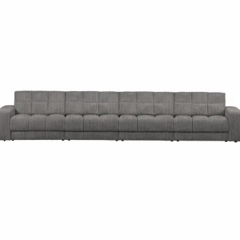 Fashion WOOOD Second Date 4-zits Bank Ribstof Terrazzo