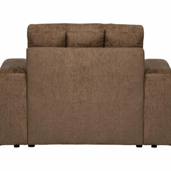 Fashion WOOOD Second Date Fauteuil Structure Velvet Brass