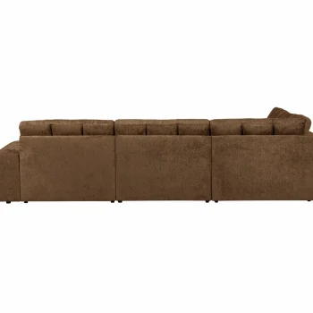 Discount WOOOD Second Date Hoekbank Links Structure Velvet Brass