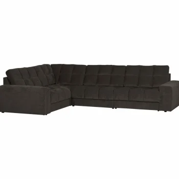 Sale WOOOD Second Date Hoekbank Links Vintage Antraciet