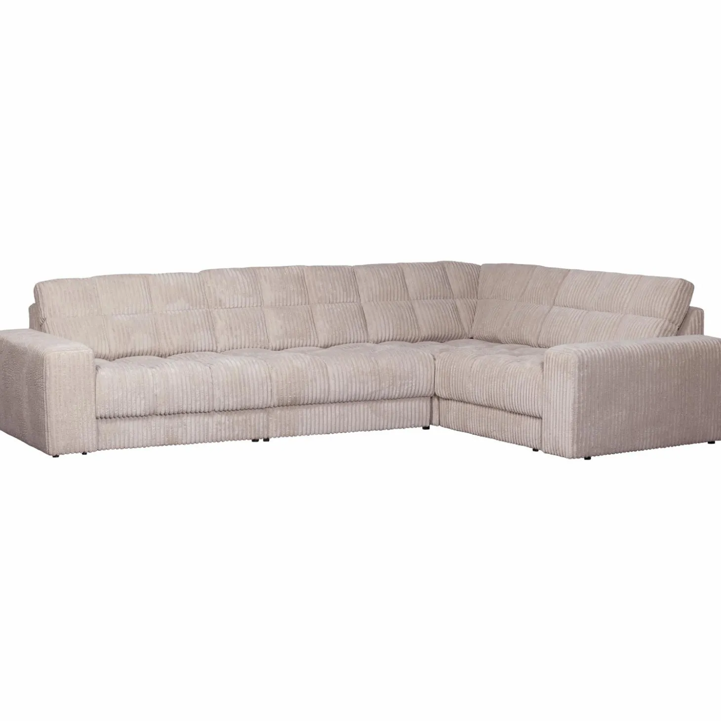 second-date-hoekbank-rechts-ri-GaouLDgW-0.webp Clearance WOOOD Second Date Hoekbank Rechts Ribstof Naturel