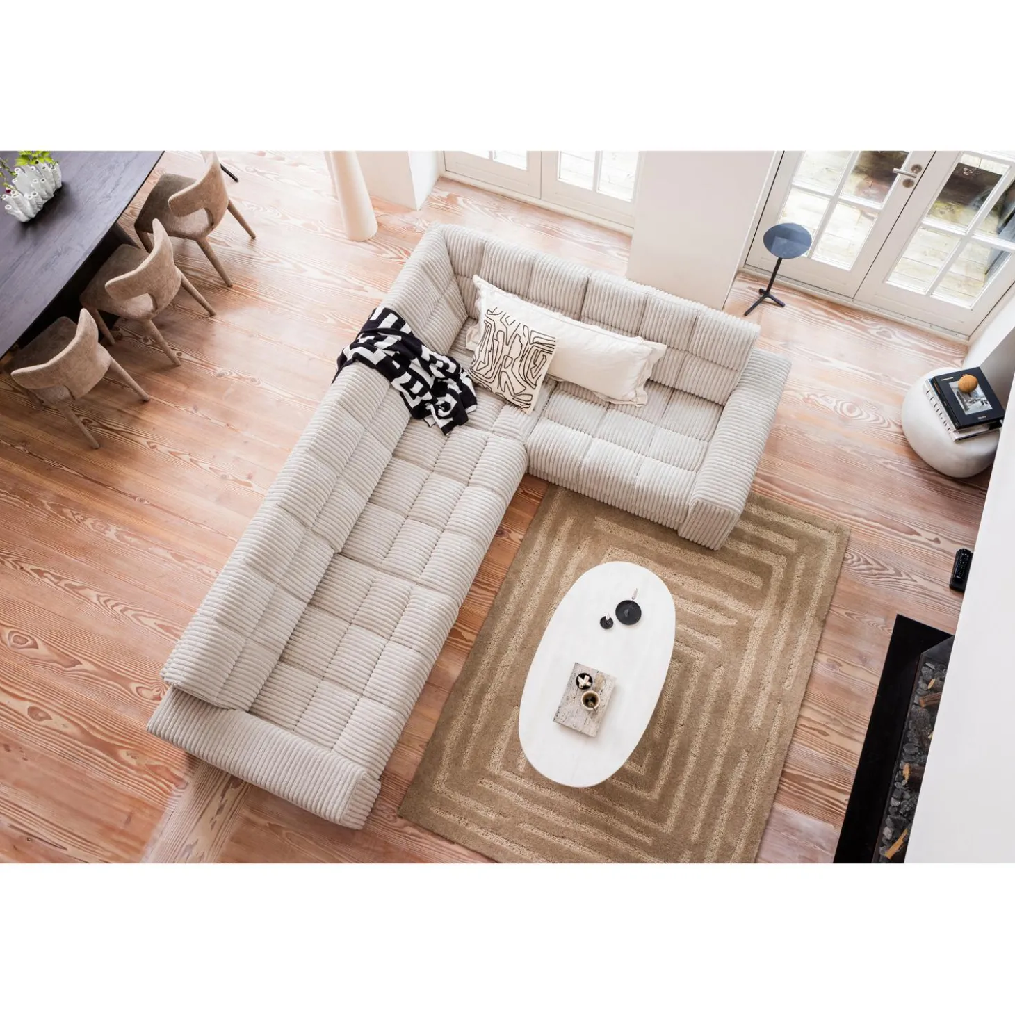 second-date-hoekbank-rechts-ri-GaouLDgW-2.webp Clearance WOOOD Second Date Hoekbank Rechts Ribstof Naturel