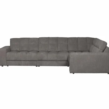 Sale WOOOD Second Date Hoekbank Rechts Ribstof Terrazzo