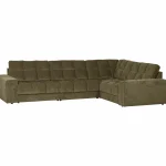 Online WOOOD Second Date Hoekbank Rechts Vintage Groen