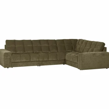 Online WOOOD Second Date Hoekbank Rechts Vintage Groen