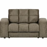 Clearance WOOOD Second Date Loveseat Structure Velvet Bonsai