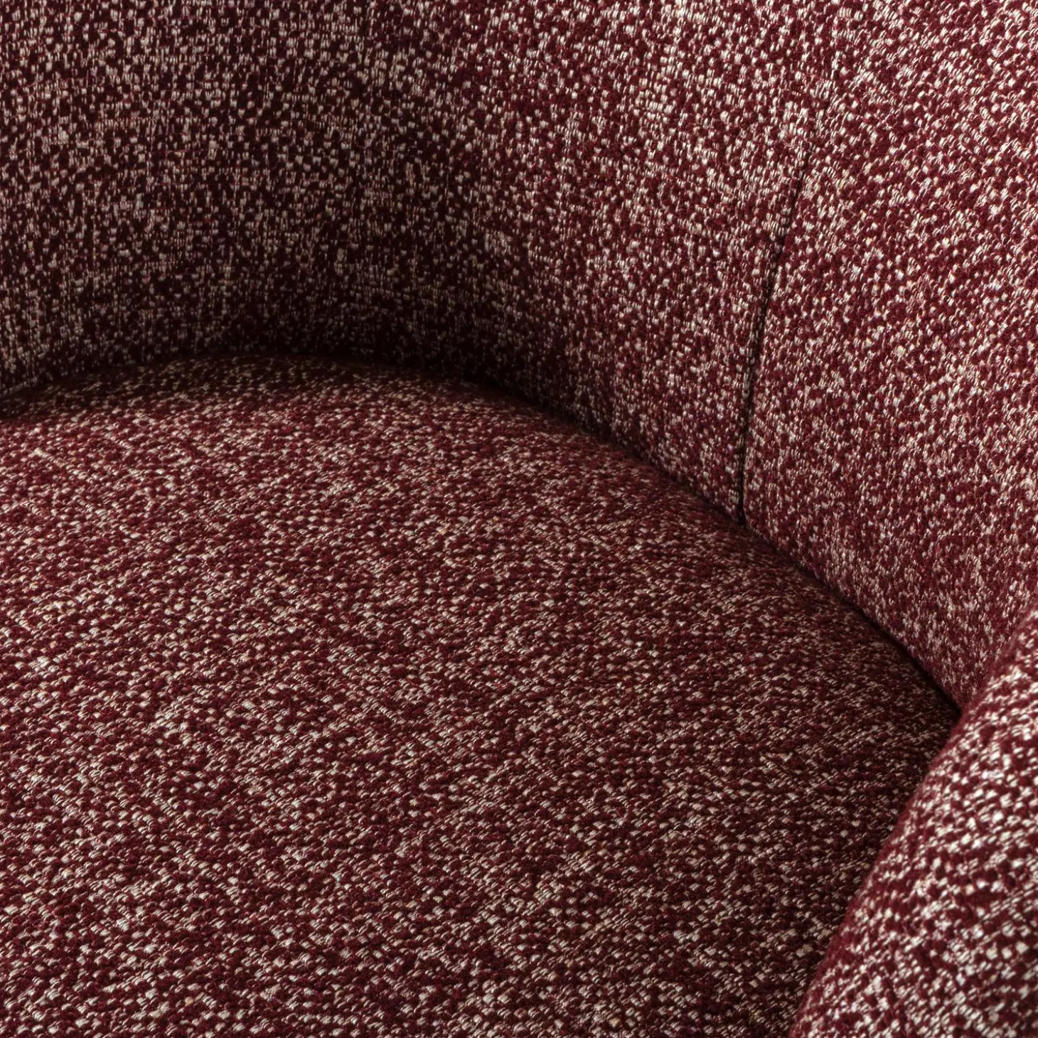 serra-draaifauteuil-bordeauxro-ZDqChxEJ-5.webp Outlet WOOOD Serra Draaifauteuil Rood Melange Bordeaux