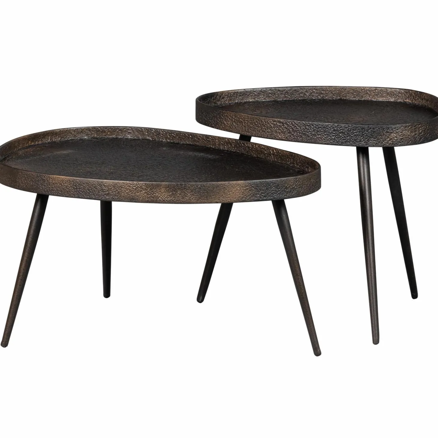 set-v-2-crude-bijzettafels-a-bdKtuyoj-0.webp Discount WOOOD Set V 2 - Crude Bijzettafels Antique Brons