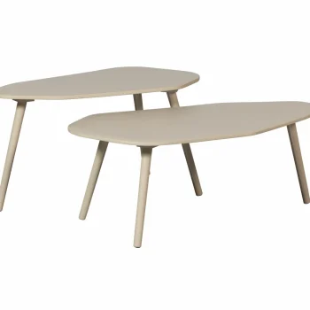 Best WOOOD Set V 2 - Davina Bijzettafels Dust