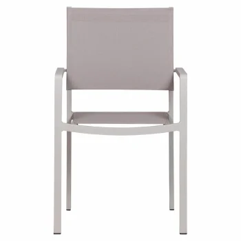 Discount WOOOD Set V 2 - Fowl Tuinstoel Aluminium/textileen Zand