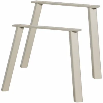 Discount WOOOD Set V 2 - Haarlem 4-standen Poot Eiken Dakargrau