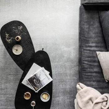 Sale WOOOD Set V 2 - Triangle Bijzettafel Metaal Zwart Nikkel