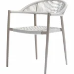 Fashion WOOOD Set V 2 - Yellow Tuinstoel Touw/aluminium Lichtgrijs