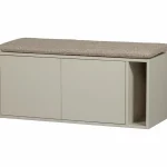 Hot WOOOD Settle Down Tv Meubel/bankje 108 Cm Met Zitkussen Dust