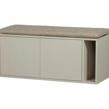 Hot WOOOD Settle Down Tv Meubel/bankje 108 Cm Met Zitkussen Dust