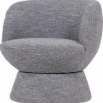 Best WOOOD Shuffle Draaifauteuil Grijs Melange