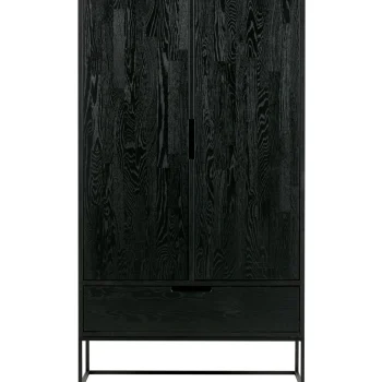 Clearance WOOOD Silas 2-deurs Kast Essen Blacknight