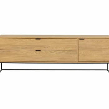 Best WOOOD Silas Tv Meubel 180 Cm Decor Eiken