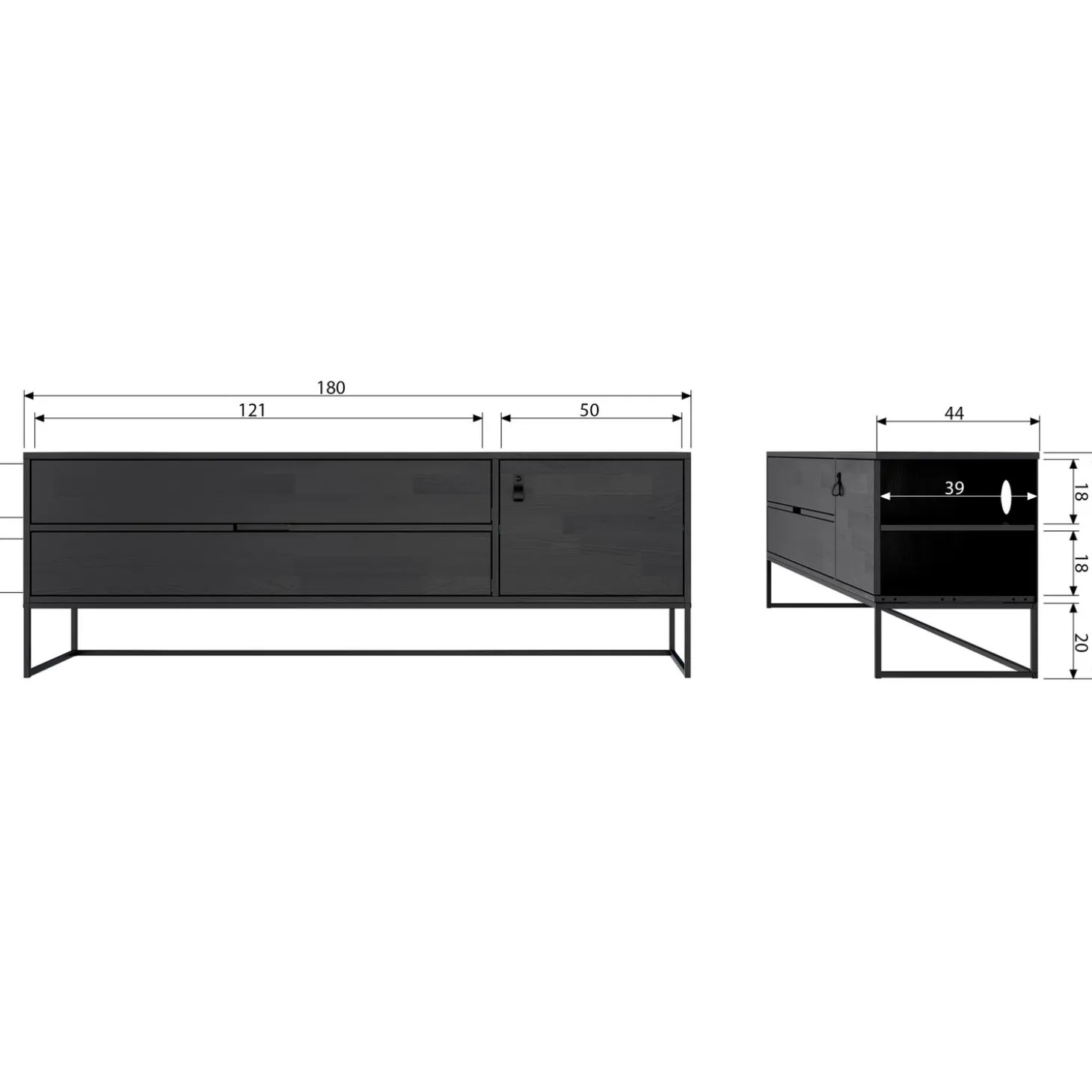 silas-tv-meubel-180-cm-essen-b-PnndGTSP-9.webp Outlet WOOOD Silas Tv Meubel 180 Cm Essen Blacknight