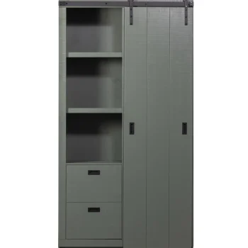 Fashion WOOOD Slide Kast Barn Bezaagd Soap