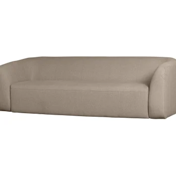 Fashion WOOOD Sloping 3-zits Bank Naturel Melange