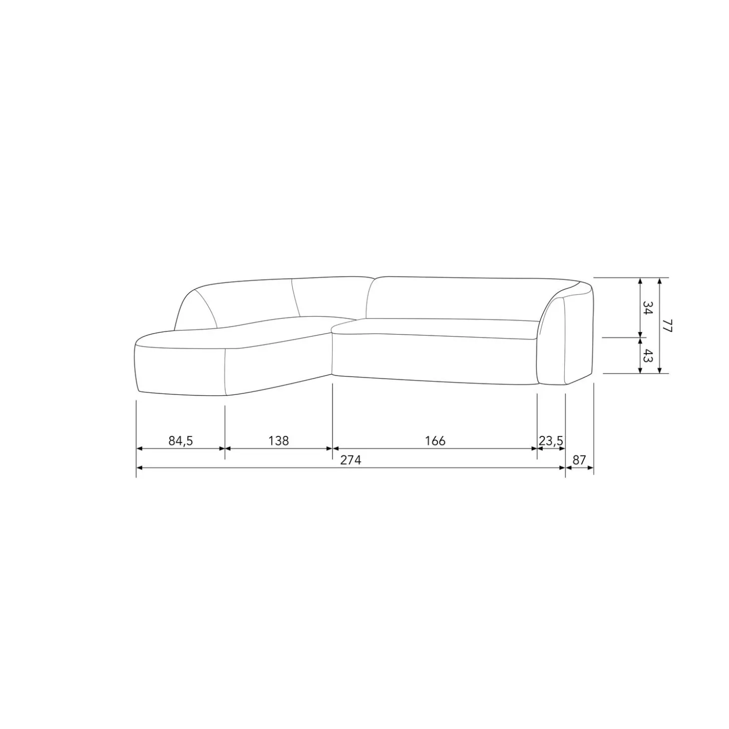 sloping-hoekbank-links-grijs-m-NqWXnLSz-5.webp Best WOOOD Sloping Hoekbank Links Grijs Melange
